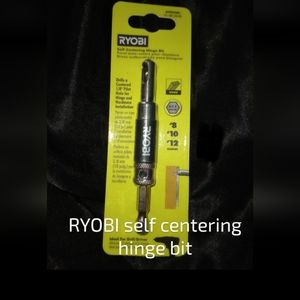 RYOBI self centering hinge bit